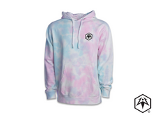 Load image into Gallery viewer, Tie Dye Hex Leaf Embroidered Hoodie